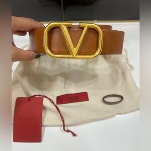 Valentino VLOGO Reversible Belt size 90